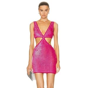 Retrofete Crystal Crochet Dress